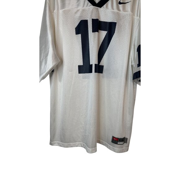 Nike XXL Team White Football Jersey #17 Polyester Unisex Sportswear - Picture 5 of 14